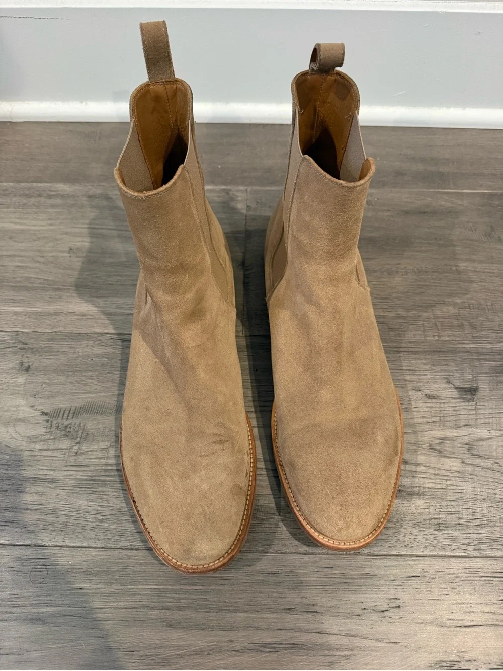 Oro Men’s Suede Chelsea Boot